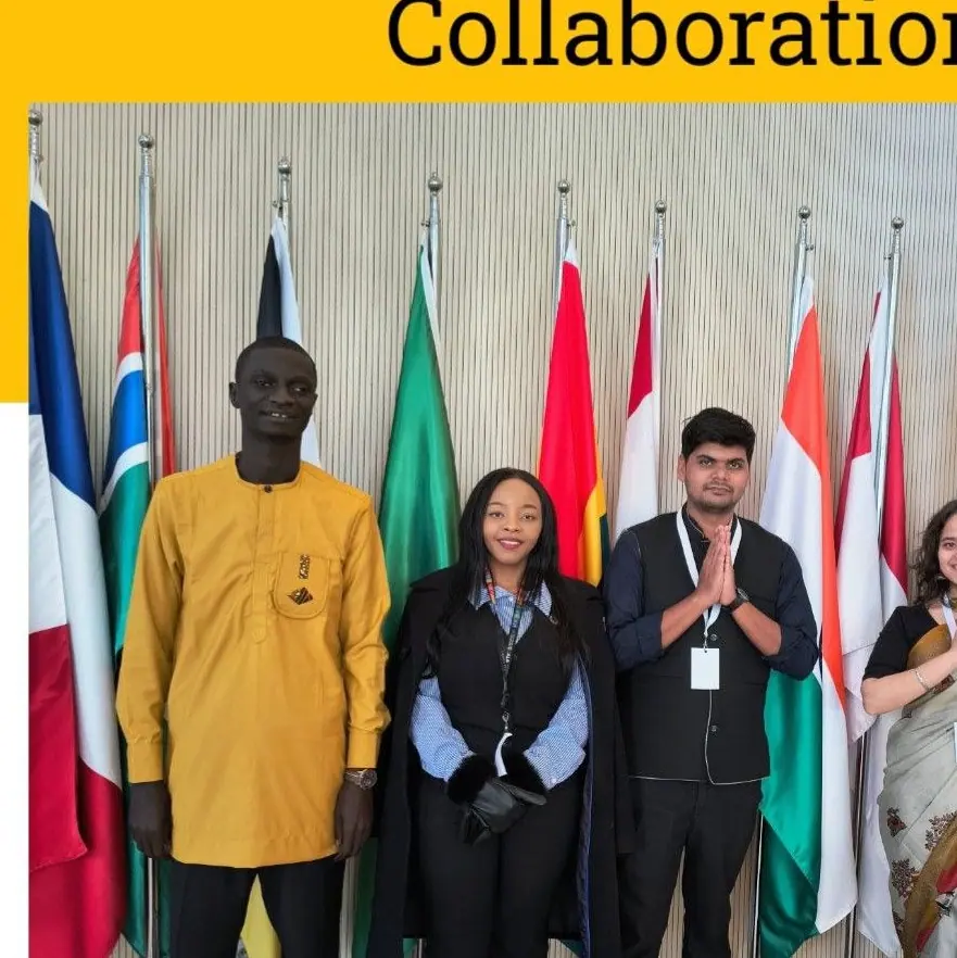 Meeting representatives from different countries.