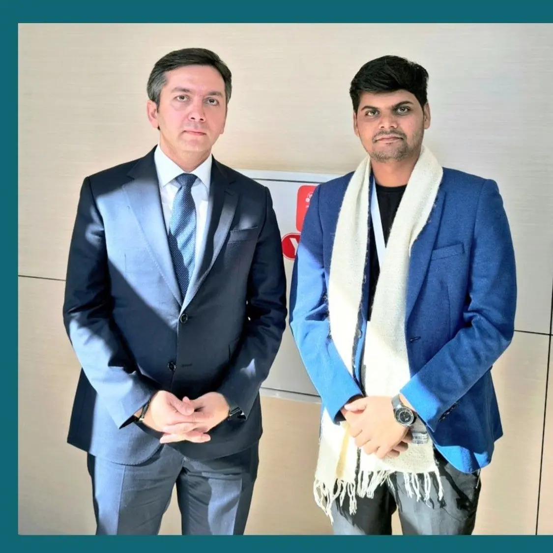 With Yalchin Rafiyev, Deputy Foreign Minister of Azerbaijan and COP29 lead negotiator.