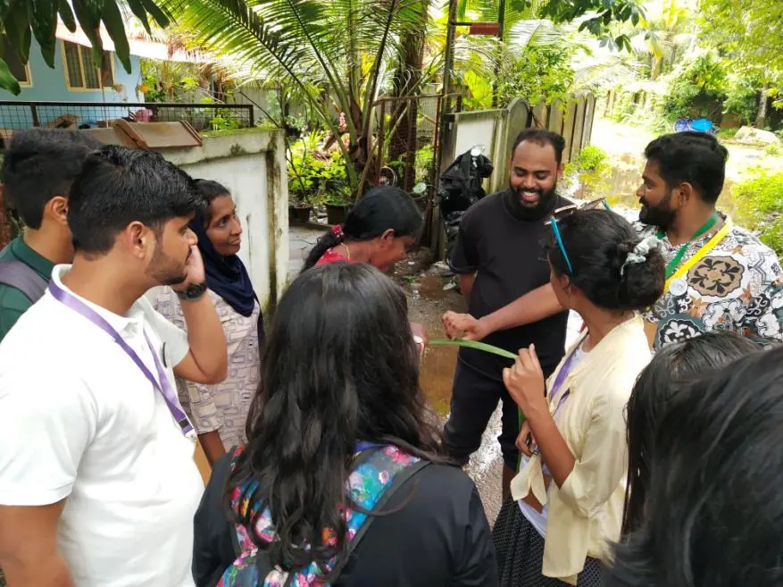 Field visit to understand coastal erosion and community resilience.